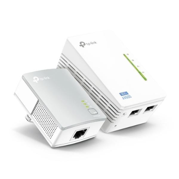 [TL-WPA4220 KIT(AU) V5.0] TP-Link TL-WPA4220 Kit 300Mbps AV600 Wi-Fi Powerline Extender Starter Kit